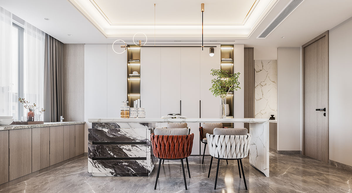 130㎡ ｜ 極簡(jiǎn)現(xiàn)代