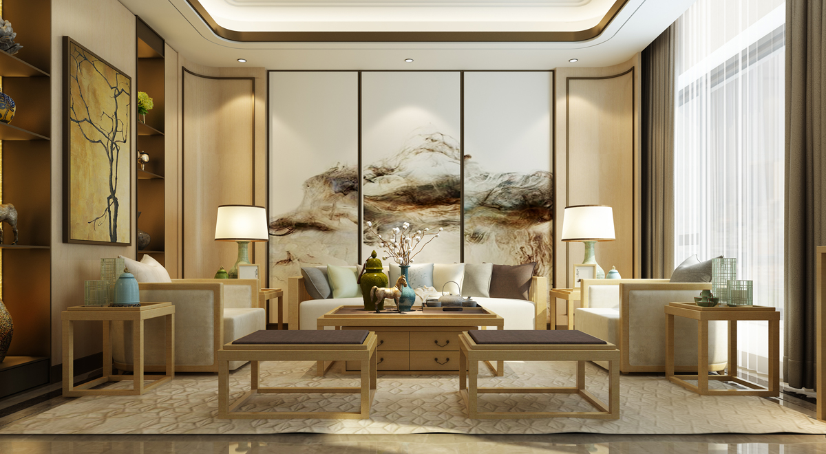 300㎡ ｜ 新中式風格