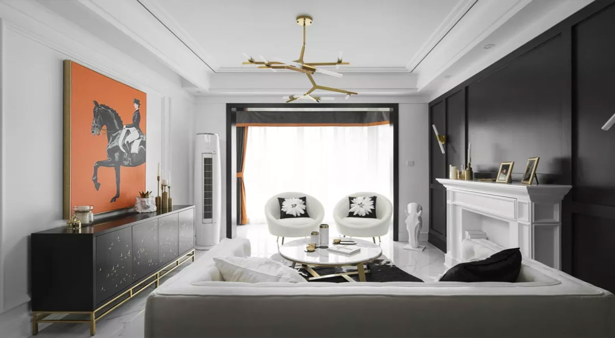 110㎡ ｜ 簡(jiǎn)約美式風(fēng)格