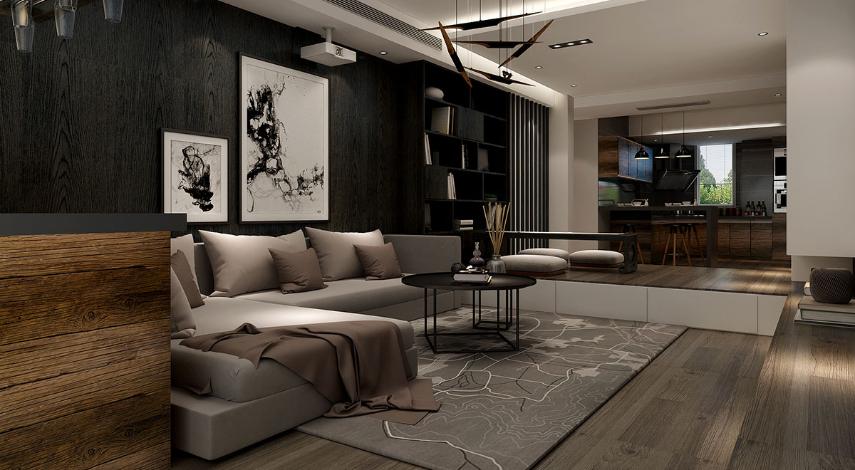 142㎡ ｜ 黑白灰