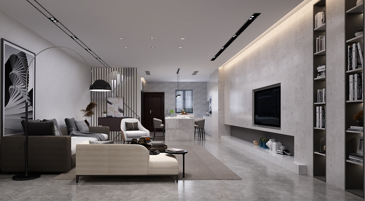 260㎡ ｜ 暗灰.現(xiàn)代極簡(jiǎn)