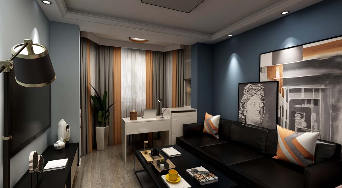 60㎡ ｜ 藍(lán)奢有度