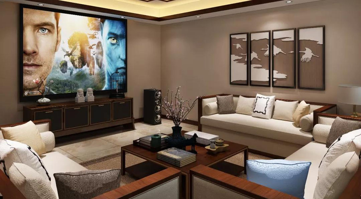 地下室影音室效果圖