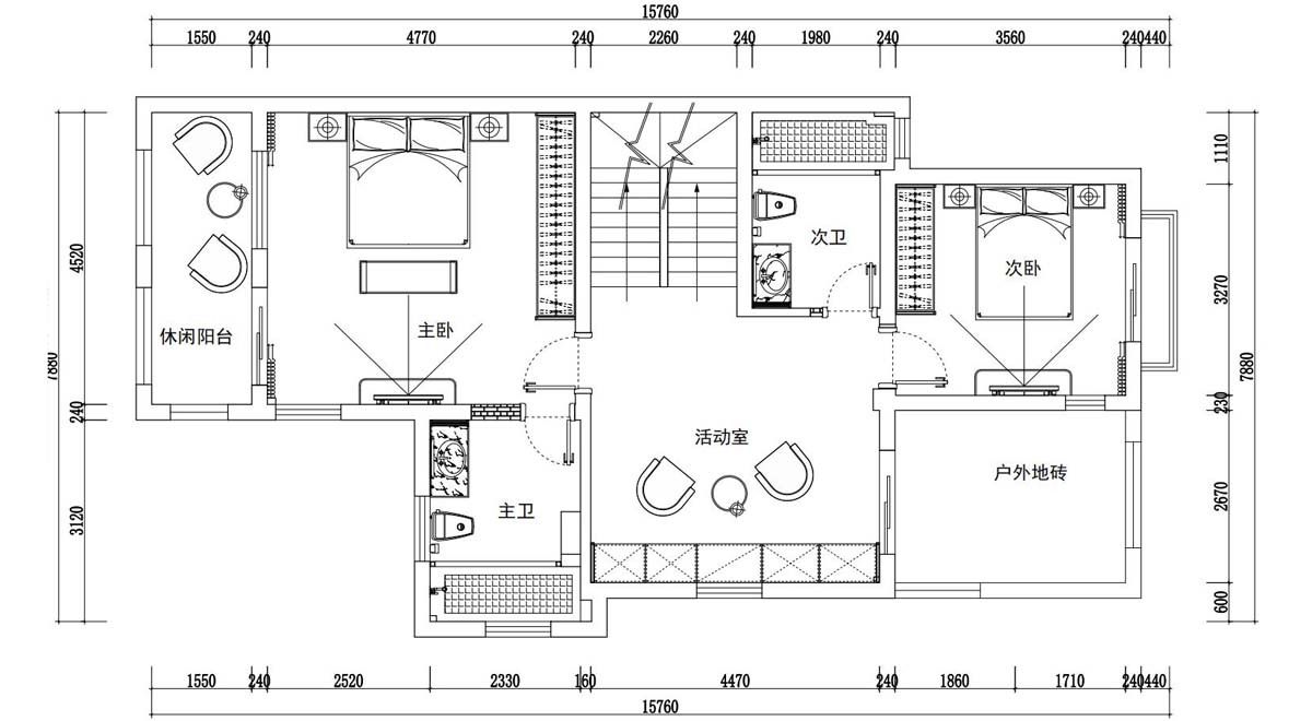 二樓平面設(shè)計(jì)圖