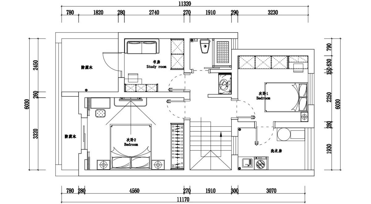 二樓平面設(shè)計圖