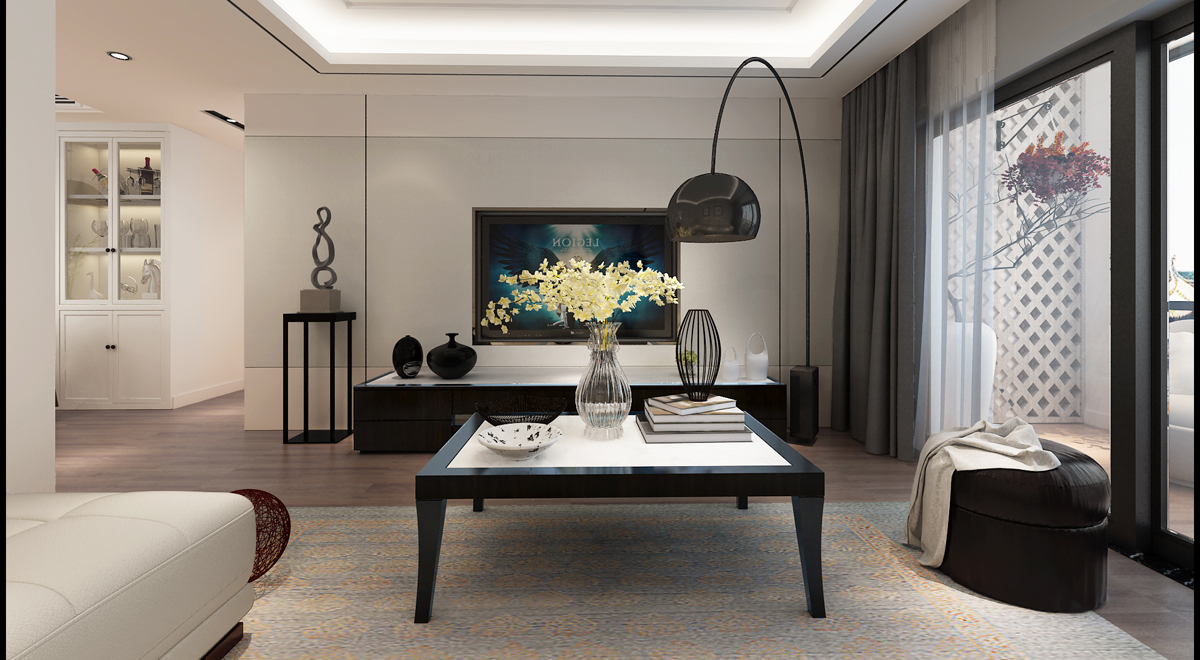 客廳電視背景墻