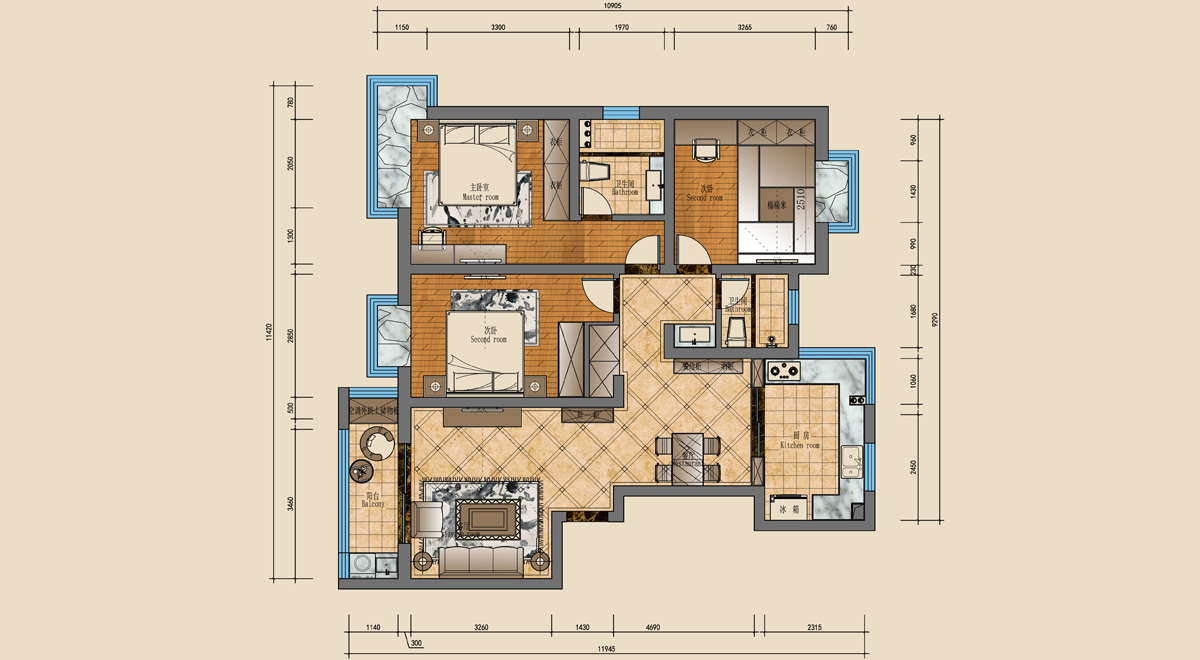 平面設(shè)計圖