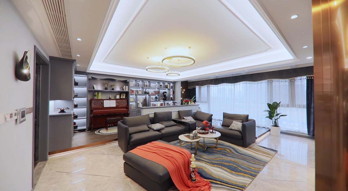 180㎡ ｜ 高級酒店風-電視欄目案例    