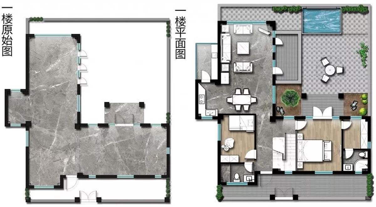 一樓戶型格局圖