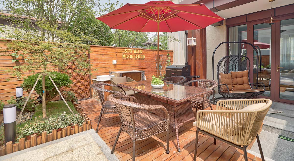 庭院實(shí)景效果圖