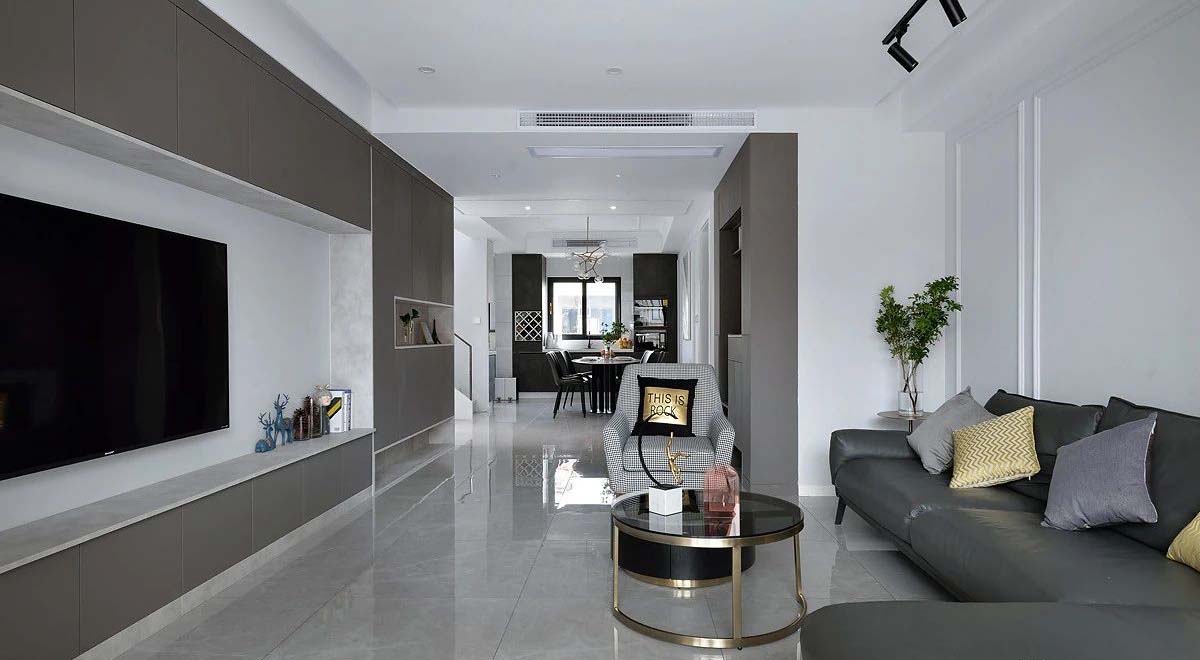 客廳實景效果圖