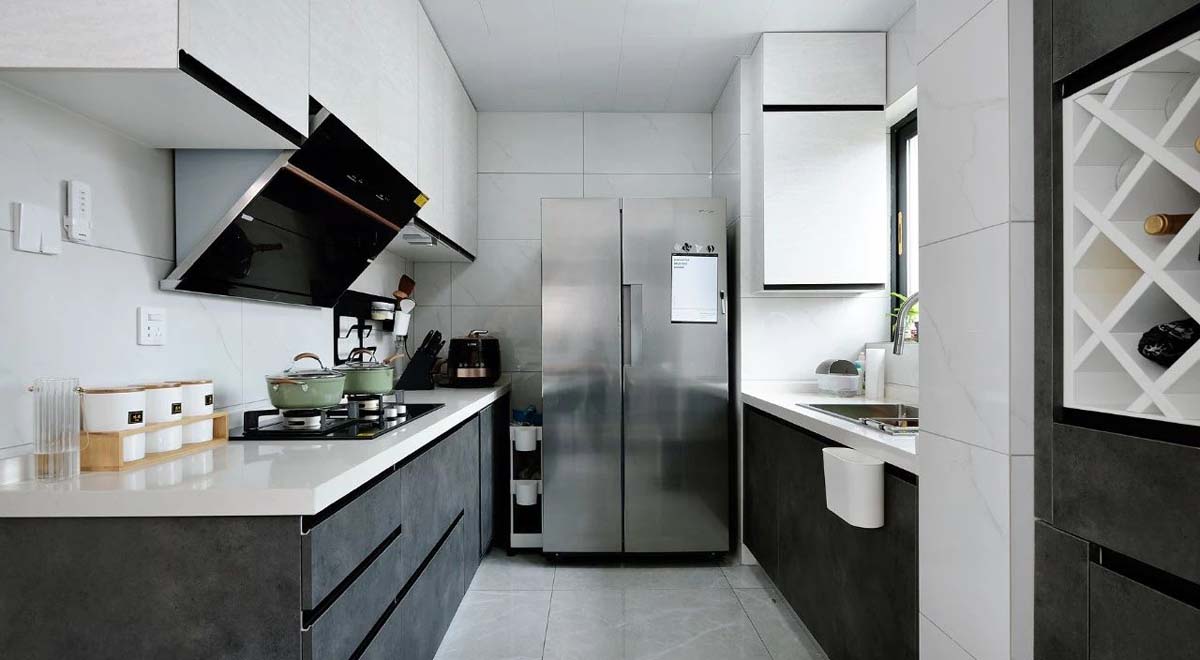 廚房實景效果圖