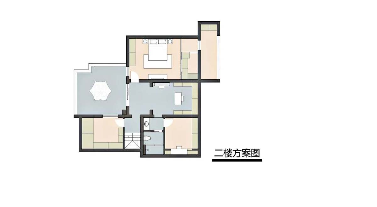二樓平面設計圖