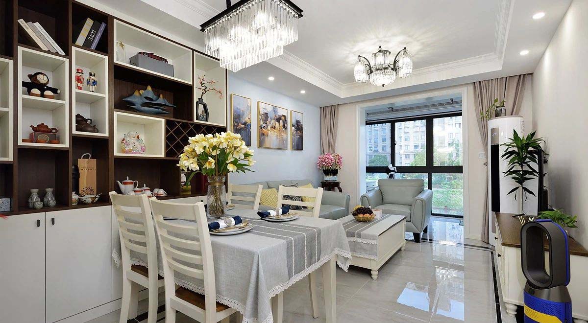 客廳實景效果圖