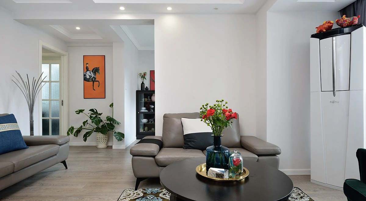 客廳實(shí)景效果圖