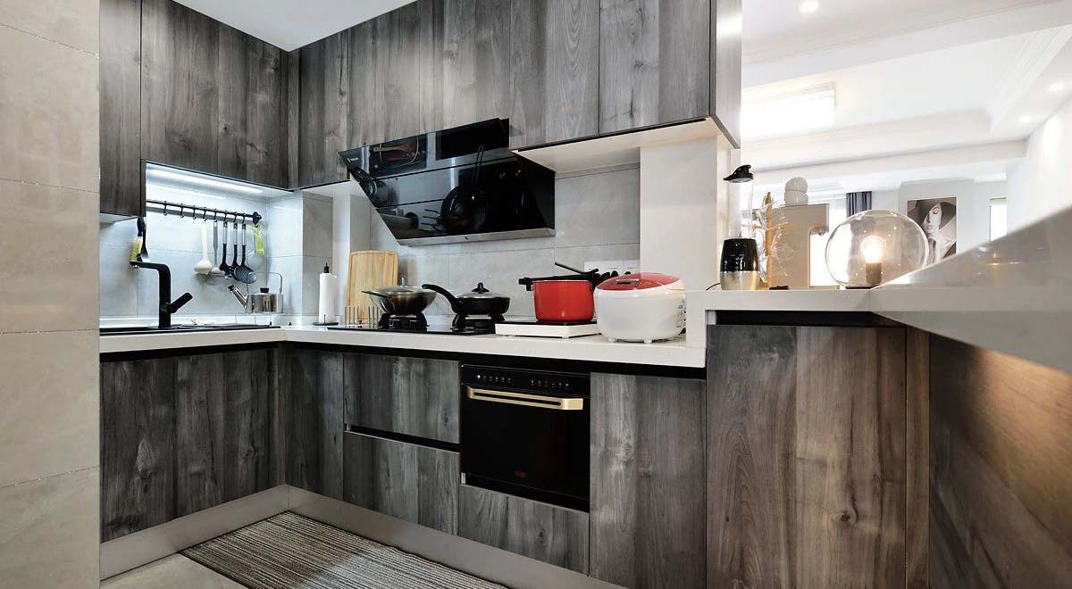 廚房實(shí)景效果圖