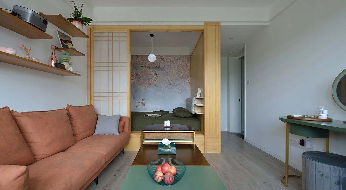 客廳實(shí)景效果圖