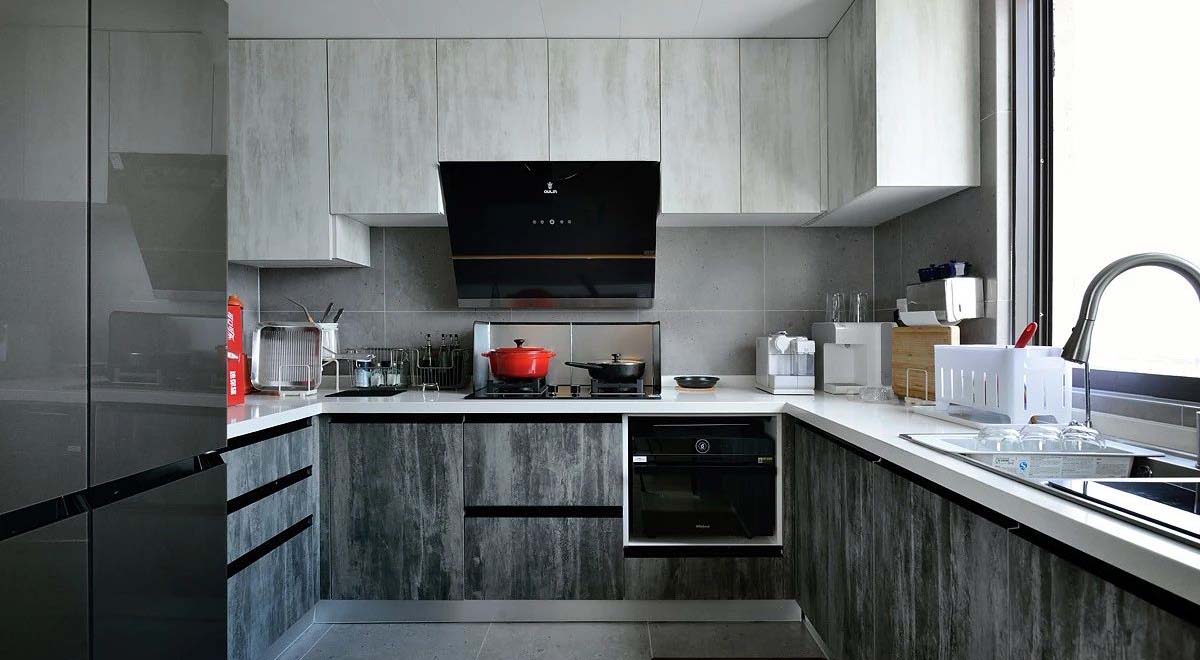 廚房實景效果圖