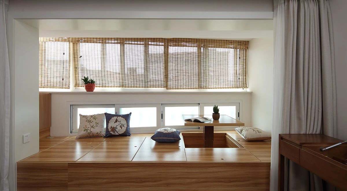 南陽臺榻榻米實景效果圖