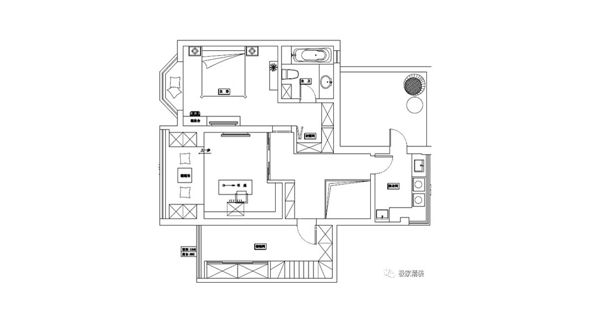 二樓平面設計圖