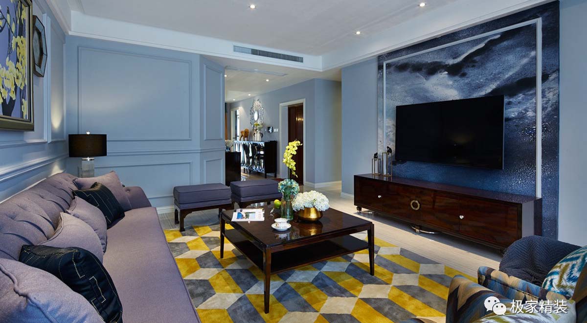 148㎡ ｜ 大膽用色，百看不厭