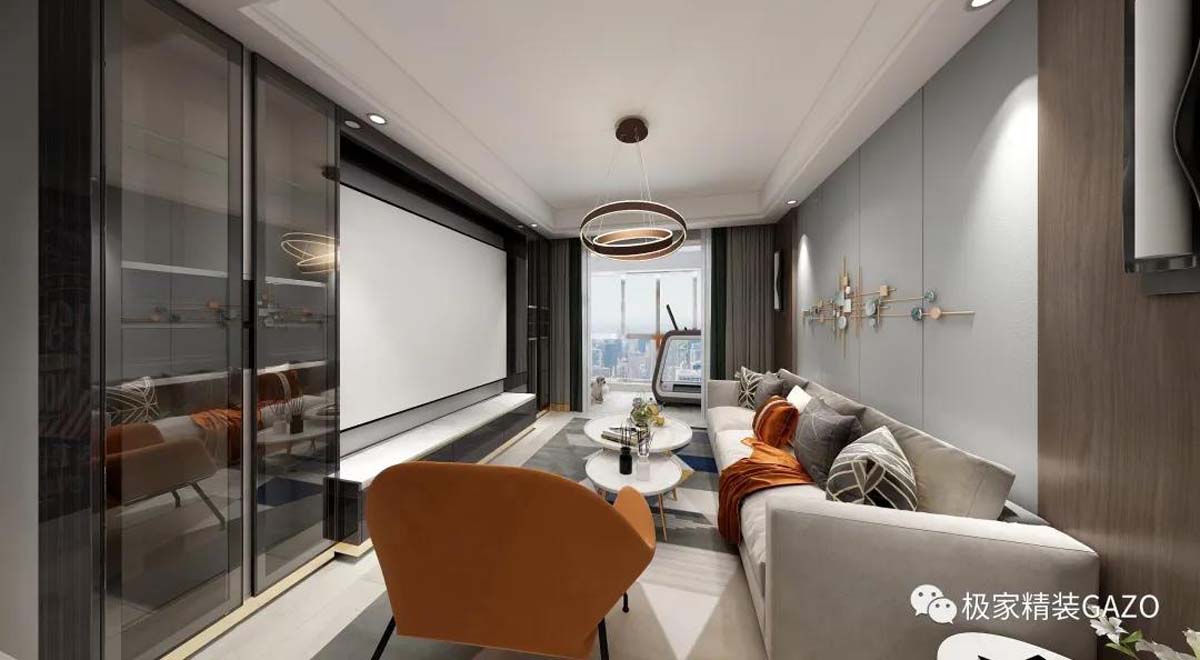 功能分區(qū)，雜物隱藏