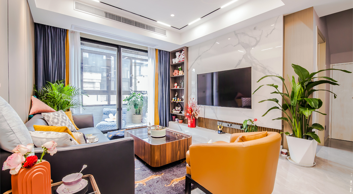 135㎡ ｜ 小別墅里的五口之家