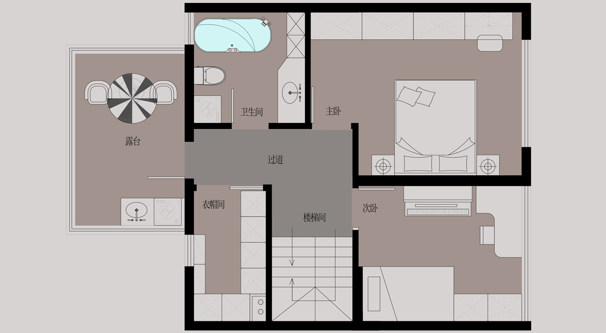 二樓平面設(shè)計(jì)圖